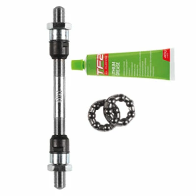 Axe Roue Avant D10 Avec Graisse Weldtite Et Cage à Billes 145mm 4 Axe Roue Avant D10 Avec Graisse Weldtite Et Cage à Billes 145mm – Image 2