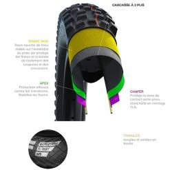 Pneu VTTAE Nobby Nic Schwalbe 29 X 2.60 Addix SpeedGrip Super Trail -Par taille Soldes caracsse super trail