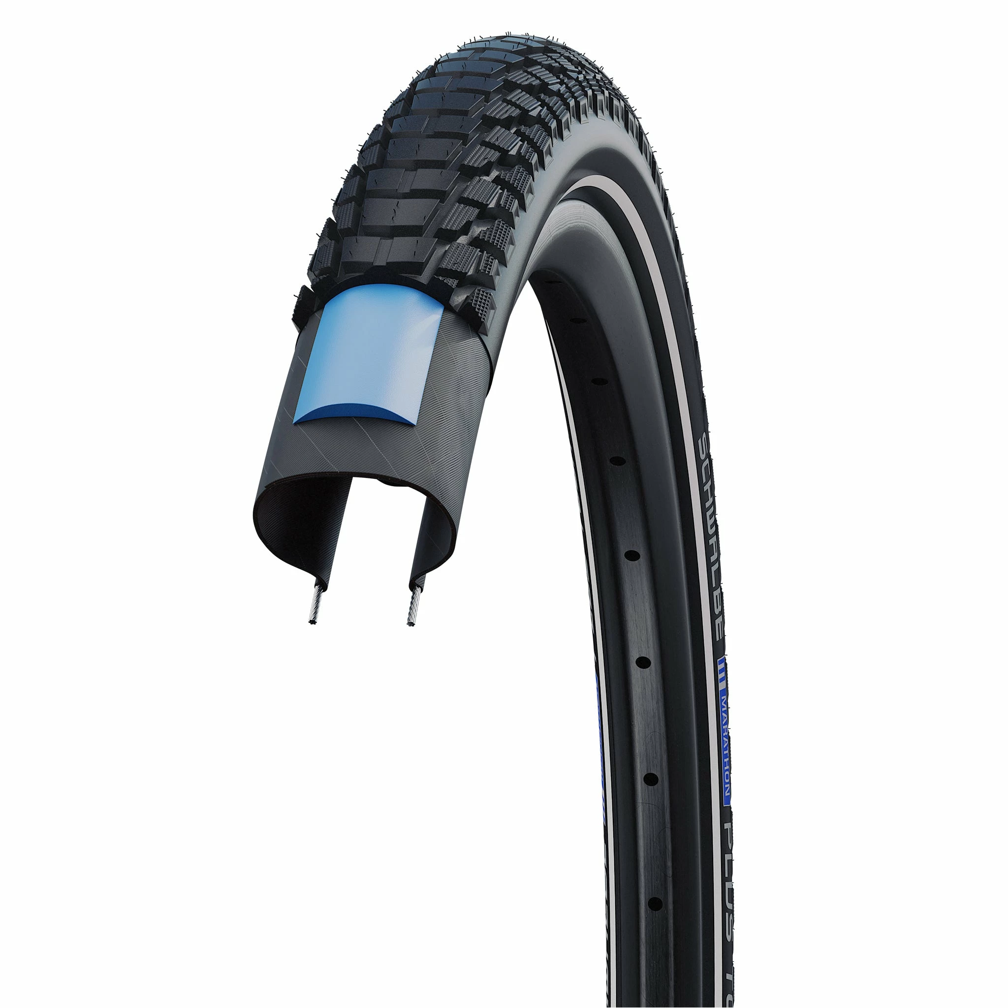 Pneu Vélo Schwalbe Marathon Plus Tour E-Addix Smart DualGuard 700 / 28 Pouces 5 Pneu Vélo Schwalbe Marathon Plus Tour E-Addix Smart DualGuard 700 / 28 Pouces – Image 3
