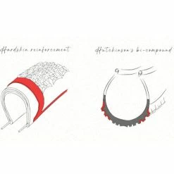 Pneu Vélo Gravel Hutchinson Tundra Tubeless Ready 700C -Par taille Soldes pneu velo gravel hutchinson tundra tubeless ready 700c full 5