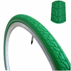 Pneu Vélo Coloré 700 Dutch Perfect SRI 27 No Puncture -Par taille Soldes pneu velo vert anti crevaison 700x38c dutch perfect full