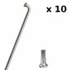 CN-Spoke Rayons Roue De Vélo Avec écrous à Rayon - Kit De 10 Pièces -Par taille Soldes rayons roue de velo avec ecrous a rayon kit de 10 pieces full
