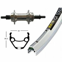 Exal Roue Arrière 28 Pouces Alu Roue Libre Serrage écrou 6 Exal Roue Arrière 28 Pouces Alu Roue Libre Serrage écrou -Par taille Soldes roue arriere 28 pouces alu roue libre serrage ecrou full 2