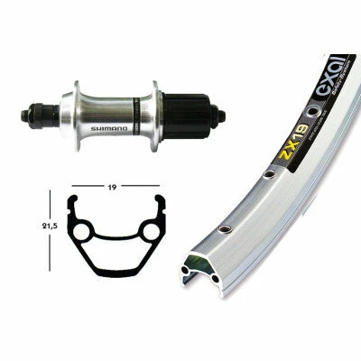 Exal Roue Arrière De Vélo 28 Pouces Cassette 8 Et 9 Vitesses 4 Exal Roue Arrière De Vélo 28 Pouces Cassette 8 Et 9 Vitesses – Image 2