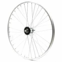 Brandless Roue Arrière De Vélo à Rétropédalage 1 V 26 Pouces Axe à écrou -Par taille Soldes roue arriere de velo a retropedalage 1 v 26 pouces axe a ecrou full 5