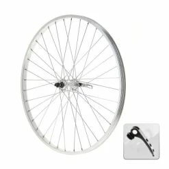 Exal Roue Avant De Vélo 26 Pouces En Aluminium Moyeu Blocage Rapide