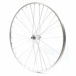 Brandless Roue Vélo Avant 26 Pouces Simple Paroi Axe à écrous -Par taille Soldes roue velo avant 26 pouces simple paroi axe a ecrous full 5